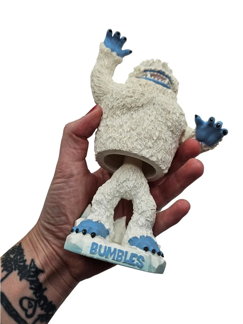 Bumble Abominable Snowman Monster Bobble Head Christmas